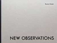 Book Cover for Roman Ondák - New Observations by Kunstforum Ostdeutsche Galerie