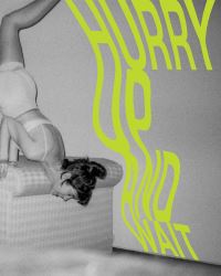 Book Cover for Hurry Up and Wait by Lia Blarer, Valerie Stoll
