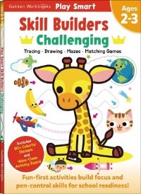 Book Cover for Play Smart Skill Builders: Challenging - Age 2-3 by Gakken Early Childhood Experts