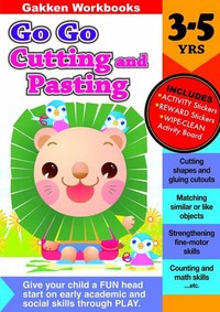 Book Cover for Go Go Cutting and Pasting 3-5 by Gakken