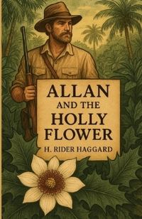 Book Cover for Allan And The Holy Flower(Illustrated) by H Rider Haggard