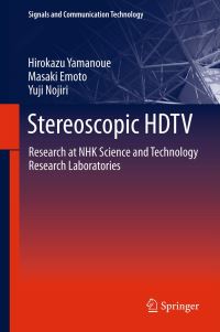 Book Cover for Stereoscopic HDTV by Yuichi Yamanoue