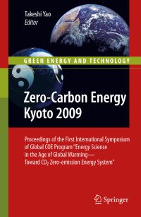 Book Cover for Zero-Carbon Energy Kyoto 2009 by Takeshi Yao