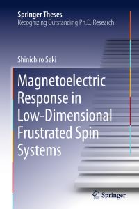 Book Cover for Magnetoelectric Response in Low-Dimensional Frustrated Spin Systems by Shinichiro Seki