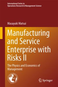 Book Cover for Manufacturing and Service Enterprise With Risks II by Masayuki Matsui