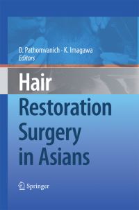 Book Cover for Hair Restoration Surgery in Asians by Damkerng Pathomvanich, Kenichiro Imagawa