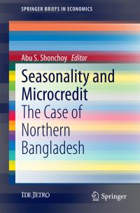 Book Cover for Seasonality and Microcredit by Abu Shonchoy