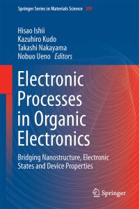 Book Cover for Electronic Processes in Organic Electronics by Kazuhiro Kudo
