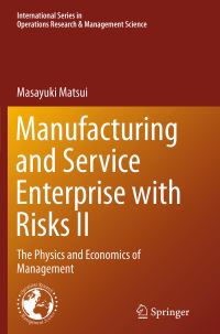 Book Cover for Manufacturing and Service Enterprise With Risks II by Masayuki Matsui