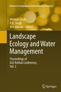 Book Cover for Landscape Ecology and Water Management by Mehtab Singh, RB Singh, MI Hassan