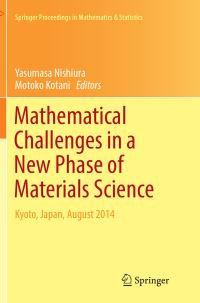 Book Cover for Mathematical Challenges in a New Phase of Materials Science by Yasumasa Nishiura, Motoko Kotani