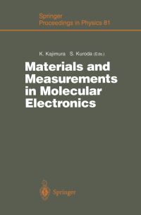 Book Cover for Materials and Measurements in Molecular Electronics by Koji Kajimura, Shinichi Kuroda