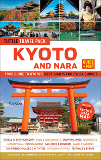 Book Cover for Kyoto and Nara Guide + Map by Rob Goss