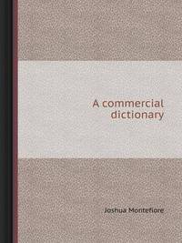 Book Cover for A Commercial Dictionary by Barbara J Marvis
