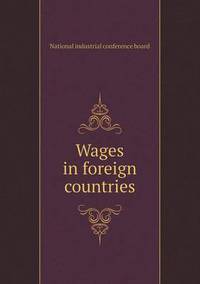 Book Cover for Wages in Foreign Countries by Barbara J Marvis