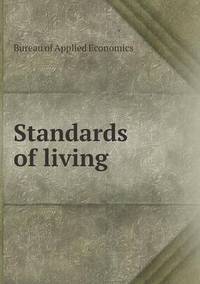 Book Cover for Standards of Living by Jesse Russell, Ronald Cohn