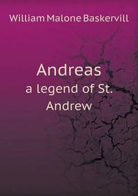 Book Cover for Andreas a Legend of St. Andrew by Anna Quindlen