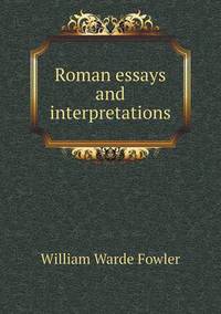 Book Cover for Roman Essays and Interpretations by Jesse Russell, Ronald Cohn