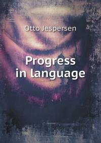 Book Cover for Progress in Language by Barbara J Marvis