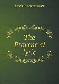 Book Cover for The Provenc?al Lyric by Richard Bird, Stephen Robson