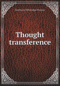 Book Cover for Thought Transference by Jesse Russell, Ronald Cohn