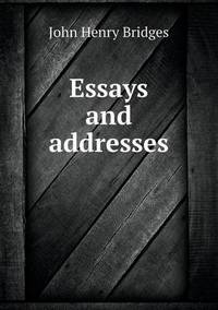 Book Cover for Essays and Addresses by Jesse Russell, Ronald Cohn