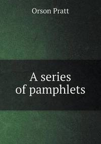 Book Cover for A Series of Pamphlets by Richard Bird, Stephen Robson