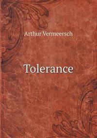 Book Cover for Tolerance by Jesse Russell, Ronald Cohn