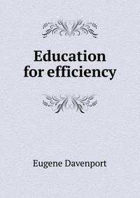 Book Cover for Education for Efficiency by Richard Bird, Stephen Robson