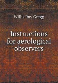 Book Cover for Instructions for Aerological Observers by Jesse Russell, Ronald Cohn
