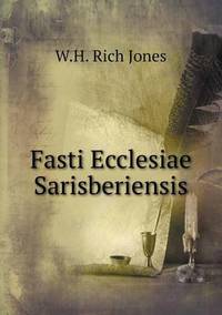 Book Cover for Fasti Ecclesiae Sarisberiensis by Richard Bird, Stephen Robson