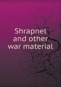 Book Cover for Shrapnel and Other War Material by Alison Salvesen, Alison Salvesen
