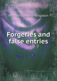 Book Cover for Forgeries and False Entries by Alison Salvesen, Alison Salvesen