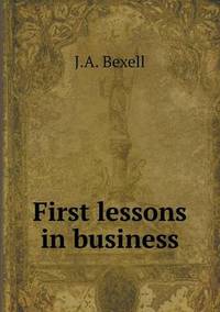 Book Cover for First Lessons in Business by Anna Quindlen