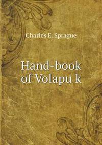 Book Cover for Hand-Book of Volapu?k by Jesse Russell, Ronald Cohn