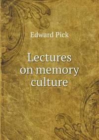 Book Cover for Lectures on Memory Culture by Jesse Russell, Ronald Cohn