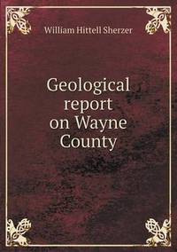 Book Cover for Geological Report on Wayne County by Ewa LajerBurcharth, Städelschule Frankfurt am Main