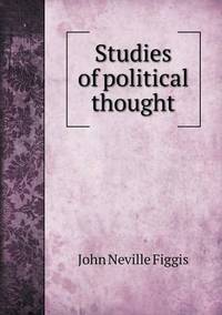 Book Cover for Studies of Political Thought by Alison Salvesen, Alison Salvesen