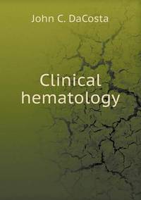 Book Cover for Clinical Hematology by Ewa LajerBurcharth, Städelschule Frankfurt am Main
