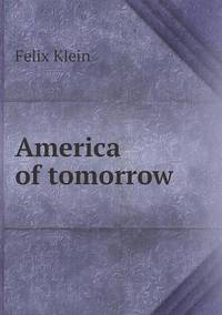 Book Cover for America of Tomorrow by Alison Salvesen, Alison Salvesen