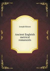 Book Cover for Ancient Engleish Metrical Romanceës by Alison Salvesen, Alison Salvesen