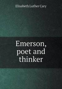 Book Cover for Emerson, Poet and Thinker by Ewa LajerBurcharth, Städelschule Frankfurt am Main