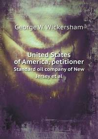 Book Cover for United States of America, Petitioner Standard Oil Company of New Jersey Et Al by Jesse Russell, Ronald Cohn