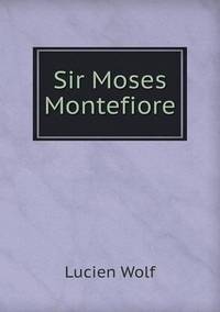 Book Cover for Sir Moses Montefiore by Pam Brown
