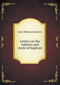 Book Cover for Letters on the Subjects and Mode of Baptism by Ewa LajerBurcharth, Städelschule Frankfurt am Main