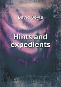 Book Cover for Hints and Expedients by Anna George