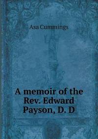Book Cover for A Memoir of the Rev. Edward Payson, D. D by Ewa LajerBurcharth, Städelschule Frankfurt am Main