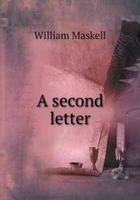 Book Cover for A Second Letter by Jesse Russell, Ronald Cohn