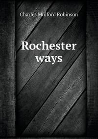 Book Cover for Rochester Ways by Ewa LajerBurcharth, Städelschule Frankfurt am Main