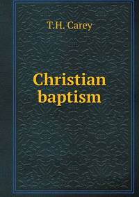 Book Cover for Christian Baptism by Anna George